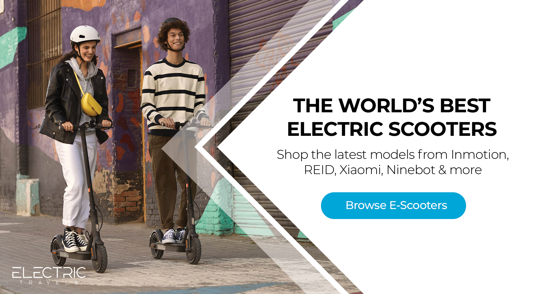 The World's best electric scooters from electric travels. Shop the latest models from inmotion, xiaomi, reid, ninebot and more. Shop cheap e scooters and learn more about e scooter legislation from electric travels. 